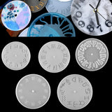 Clock Resin Epoxy Molds Silicone UV Resin Casting For DIY Jewelry Making