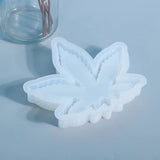 Crystal UV Resin Mold Maple Leaf Ashtray Silicone Mold