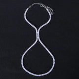 CZ High Heel Anklet for Women Leg Chain Beach Foot Sandals