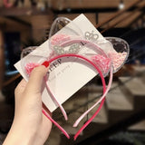 Cat Ears Headband Baby Girls Hairband Kids Gift Hair Band Props Party Accessorie