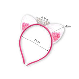 Cat Ears Headband Baby Girls Hairband Kids Gift Hair Band Props Party Accessorie