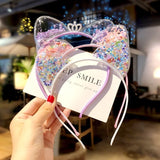 Cat Ears Headband Baby Girls Hairband Kids Gift Hair Band Props Party Accessorie
