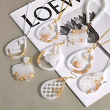 Epoxy Resin Mold for Earrings & Pendants - Water Drops, Shells, Fish