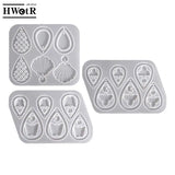 Epoxy Resin Mold for Earrings & Pendants - Water Drops, Shells, Fish