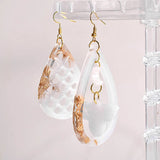 Epoxy Resin Mold for Earrings & Pendants - Water Drops, Shells, Fish