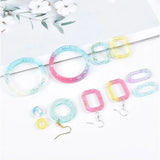 3D Earrings Pendant Silicone Molds for Jewelry Making