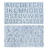 1Pcs English Alphabet Resin Molds For Jewelry Making