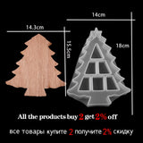 Epoxy Resin Molds Jewelry Storage Boxs Christmas Tree