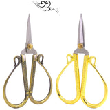1Pcs Stainless Steel Scissors European Retro Classic Craft Sewing Handicraft Sci