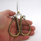 1Pcs Stainless Steel Scissors European Retro Classic Craft Sewing Handicraft Sci