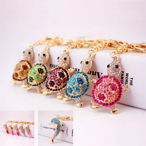 Cute Marine Style Tortoise Fish Dolphin Keychain HandBag Pendant Gift
