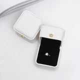 1Pcs Crown Buckle Jewelry Box 5.8x5.8x4.5cm Rose Gold/Navy Blue/Green/White