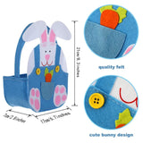 Felt Easter Basket Handbag Bunny Candy Bag Gift Cookie Packaging Box