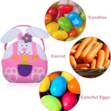 Felt Easter Basket Handbag Bunny Candy Bag Gift Cookie Packaging Box