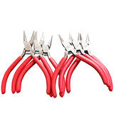 Flat Nose Pliers Carbon Steel Nylon Jaw Pliers