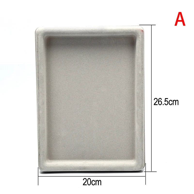 1Pcs Flocked Bead Board Jewelry Making Tray Craft DIY Tool