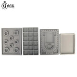 1Pcs Flocked Bead Board Jewelry Making Tray Craft DIY Tool