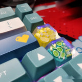 Gaming Mechanical Keyboard Key Cap Silicone Molds for DIY Crafts