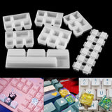 Gaming Mechanical Keyboard Key Cap Silicone Molds for DIY Crafts