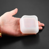 1Pcs Heart Shape Jewelry Epoxy Casting Molds Round Dish UV Epoxy Resin Molds Too