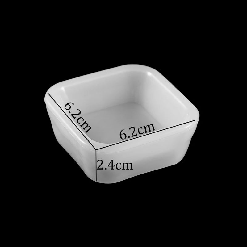 1Pcs Heart Shape Jewelry Epoxy Casting Molds Round Dish UV Epoxy Resin Molds Too