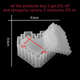 Heart Shape Storage Box Silicone Molds Crystal Epoxy Resin Mold