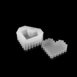 Heart Shape Storage Box Silicone Molds Crystal Epoxy Resin Mold