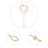 Women's Beach Anklet, Multi-layer Pearl Yoga Anklet