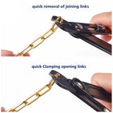 Iron Jewelry Pliers Memory Wire Cutter Shears 120x96x9mm