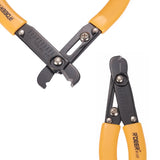 Iron Jewelry Pliers Memory Wire Cutter Shears 120x96x9mm