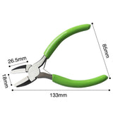 Green Side Cutting Pliers Jewelry Making Tools
