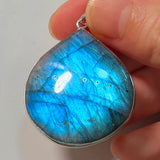 Labradorite Natural Stone Pendant for Necklace
