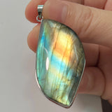 Labradorite Natural Stone Pendant for Necklace