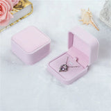 Velvet Jewelry Gift Box for Necklace Bracelet Wedding Engagement
