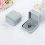 Velvet Jewelry Gift Box for Necklace Bracelet Wedding Engagement