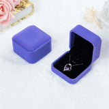 Velvet Jewelry Gift Box for Necklace Bracelet Wedding Engagement