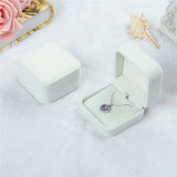 Velvet Jewelry Gift Box for Necklace Bracelet Wedding Engagement