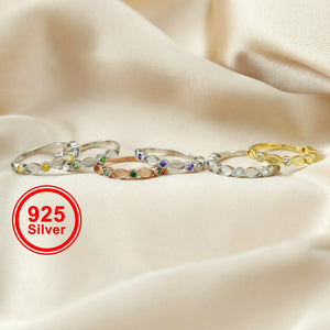 Breast Milk Resin Ring Setting 925 Sterling Silver Rose Plated 2x4MM Bezel