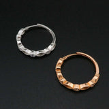 Breast Milk Resin Ring Setting 925 Sterling Silver Rose Plated 2x4MM