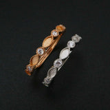 Breast Milk Resin Ring Setting 925 Sterling Silver Rose Plated 2x4MM