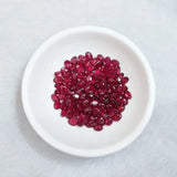 Natural Ruby Oval Loose Gem DIY Jewelry Accessory
