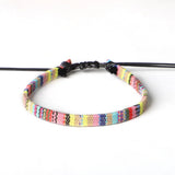 1Pcs Love Braided Bracelet Jewelry Rainbow Anklet Fashionable and LGBT Rope