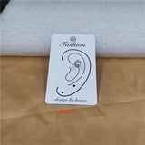 Magnet Zircon Ear Cuff Clip Earrings Women Party Jewelry