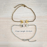 Moon Choker Necklace Witch Necklace Minimalist Charm Jewelry Halloween Gift