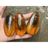 Natural Artificial Amber Real Specimen Pendant Insect Amber Wax Bumblebee