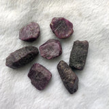 Natural Ruby Raw Rubin Gem Healing Gem Stone Speciment 20-26mm