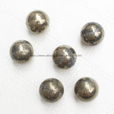 1Pcs Natural Pyrite Ball Beads 25mm/30mm for DIY Jewelry Making Pendant Necklace