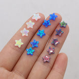 5-Pointed Star Opal Beads Pendant DIY Jewelry Necklace Earrings Bracelet