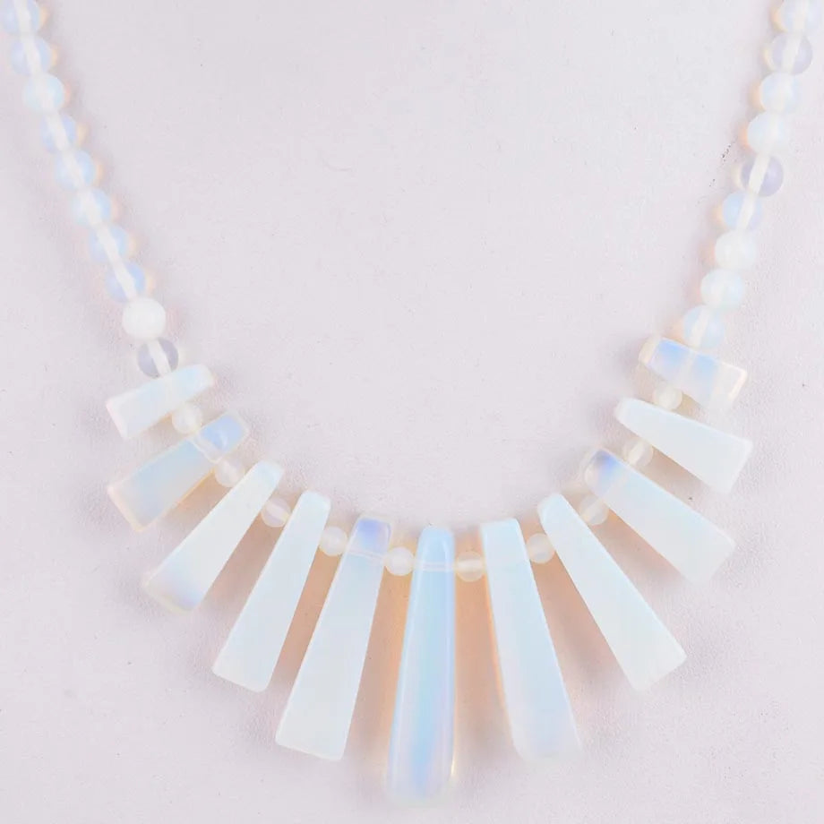 Natural Stone Jewelry Lapis Lazuli Attractive Necklace T036
