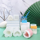 1Pcs Mixed Style Crystal Silicone Pen Holder Molds for DIY Jewelry Making